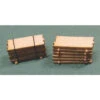RslaserKits 3524 - Lumber Stacks - 12 Foot Long - N Scale Kit