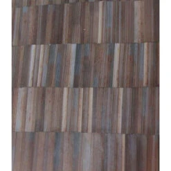 RslaserKits 3762 - Corrugated Metal Sheets - Brown - N Scale Kit