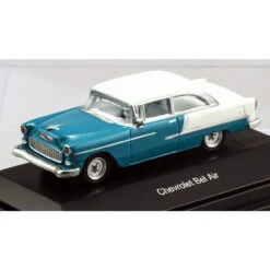 Schuco 452617503 - 1955 Chevy Bel Air Blue - HO Scale
