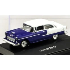 Schuco 452617505 - 1955 Chevy Bel Air Purple - HO Scale