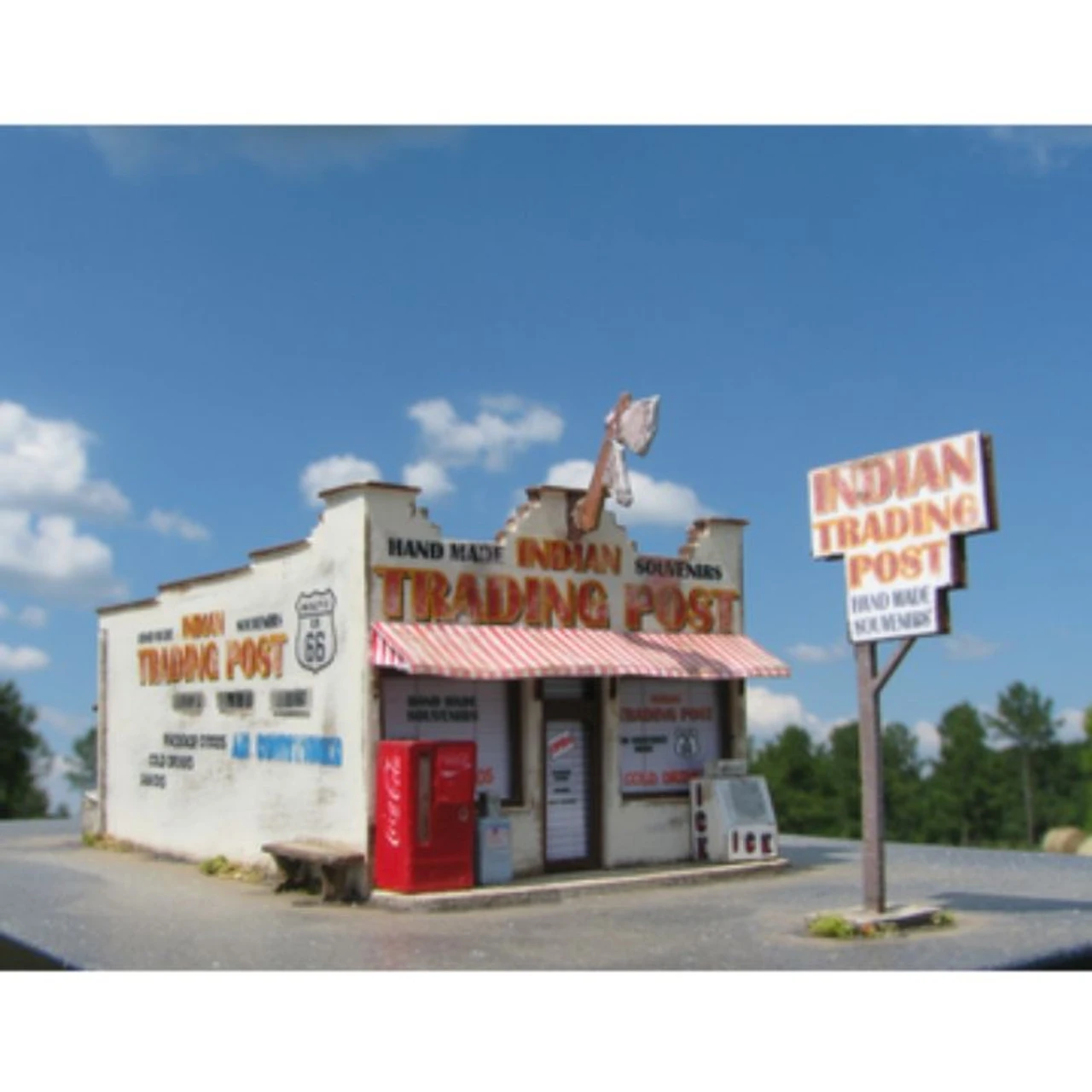 Showcase Miniatures 127 - Route 66 Series Indian Trading Post - N Scale Kit