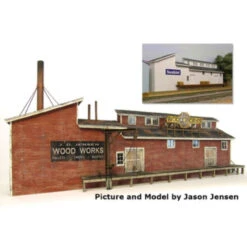 Showcase Miniatures 2009 - Sunkist Packing Shed - HO Scale Kit