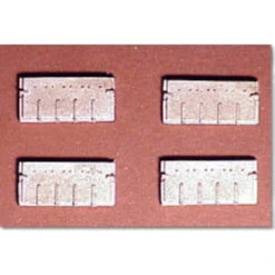 Showcase Miniatures 2213 - Battery Box Covers (Qty 4) - HO Scale Kit