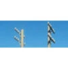 Showcase Miniatures 2313 - Individual Power Pole Cross Arms - HO Scale Kit