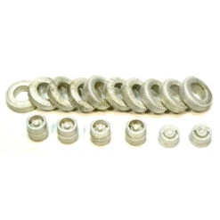 Showcase Miniatures 3011 - Budd Steel Wheel Set - HO Scale Kit