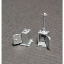 Showcase Miniatures 506 - US&S Style Single Door Relay Cabinets - N Scale Kit