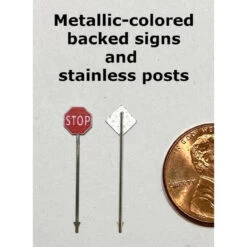 Showcase Miniatures 565 - Traffic Signs - N Scale Kit