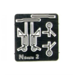 Showcase Miniatures 67 - Side View Mirrors #2 - N Scale Kit