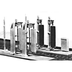 Stewart Products 1105 - Car Washer Kit 4-brush - N Scale Kit