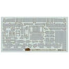 Tamiya 12661 - Zimmerit Coating Sheet - Panzer IV Germany - 1:48 Scale Kit