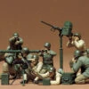 Tamiya 35086 - U.S. Gun And Mortar Team Kit United States - 1:35 Scale Kit