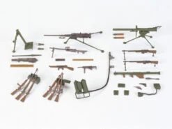 Tamiya 35121 - US Infantry Weapons Set United States - 1:35 Scale Kit