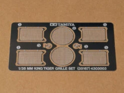 Tamiya 35167 - King Tiger Etched Grille Germany - 1:35 Scale Kit