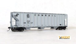 Tangent Scale Models 28062-02 - PC Sam Rea Shops 4600 Covered Hopper New York Central (NYC) 887527 - HO Scale