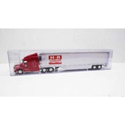 Trucks N Stuff TNS110 - Peterbilt 579 Sleeper Cab Tractor With 53' Reefer Trailer H & R Transport - HO Scale