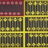 Tichy Train Group 8257 - Modern Road Signs Assortment 75 Pcs - HO Scale