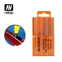 Vallejo T01002 - Drill Bit Set (x20) (No 61-80) - Multi Scale