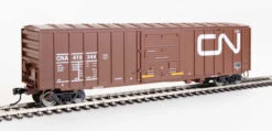 Walthers Mainline 910-1852 - 50' ACF Exterior Post Boxcar Canadian National (CNA) 419344 - HO Scale