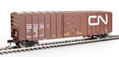Walthers Mainline 910-1854 - 50' ACF Exterior Post Boxcar Canadian National (CNA) 419384 - HO Scale