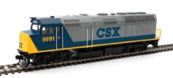 Walthers Mainline 910-19477 - EMD F40PH W/ LokSound 5 Sound & DCC CSX (CSXT) 9991 - HO Scale