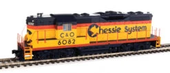 Walthers Mainline 910-20481 - EMD GP9 W/ LokSound 5 Sound & DCC Chessie (C&O) 6082 - HO Scale