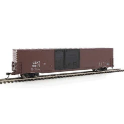 Walthers Mainline 910-3204 - 60' Pullman-Standard Auto Parts Boxcar (10' And 6' Doors) - Ready To Run CSX (CSXT) 165173 - HO Scale