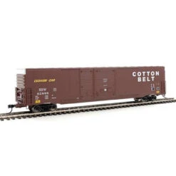 Walthers Mainline 910-3221 - 60' Pullman-Standard Auto Parts Boxcar (10' And 6' Doors) - Ready To Run Cotton Belt (SSW) 62886 - HO Scale