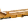 Walthers Mainline 910-5416 - 60' Pullman-Standard Flatcar Trailer Train (VTTX) 97548 - HO Scale