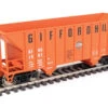 Walthers Mainline 910-56603 - 34' 100-Ton 2-Bay Hopper Gifford Hill (GIHX) 1587 - HO Scale