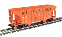 Walthers Mainline 910-56603 - 34' 100-Ton 2-Bay Hopper Gifford Hill (GIHX) 1587 - HO Scale