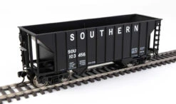 Walthers Mainline 910-56619 - 34' 100-Ton 2-Bay Hopper Southern (SOU) 103456 - HO Scale