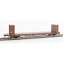 Walthers Mainline 910-5801 - 60' P-S Bulkhead Flatcar (48' IL) Canadian National (CN) 621303 - HO Scale