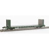 Walthers Mainline 910-5809 - 60' P-S Bulkhead Flatcar (48' IL) Indiana Harbor Belt (IHB) 819005 - HO Scale