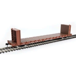 Walthers Mainline 910-5867 - 60' P-S Bulkhead Flatcar Canadian National (CN) 621442 - HO Scale