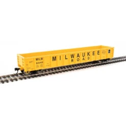Walthers Mainline 910-6312 - 53' Railgon Gondola Milwaukee Road (MILW) 81181 - HO Scale