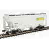 Walthers Mainline 910-7567 - 39' Trinity 3281 2-Bay Covered Hopper Blue Circle Cement (BCAX) 247 - HO Scale