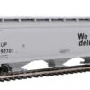 Walthers Mainline 910-7733 - 60' NSC 5150 3-Bay Covered Hopper Union Pacific (UP) 90707 - HO Scale