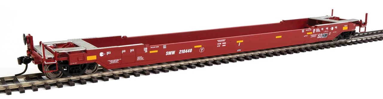 Walthers Proto 920-109042 - Gunderson Rebuilt All-Purpose 53' Well Car St. Mary's West (SMW) 210440 - HO Scale