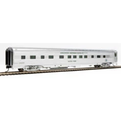 Walthers Proto 920-16255 - 85' Pullman-Standard Regal Series 4-4-2 Sleeper - Ready To Run -- Lighted -- BNSF (Business Train, Real Metal Finish) BNSF 65, Raton Pass - HO Scale
