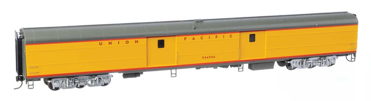 Walthers Proto 920-9209 - 85' ACF Baggage Car Union Pacific (UP) #904304 (1973-91) Roadway Tool Car - HO Scale