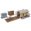 Walthers Trainline 931-909 - Trackside Tool Buildings - HO Scale Kit
