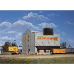 Walthers Cornerstone 933-3020 - RJ Frost Cold Storage - HO Scale Kit