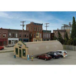 Walthers Cornerstone 933-3561 - Converted Quonset Hut - HO Scale Kit
