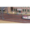 Walthers Cornerstone 933-4097 - Brick Craneway Base And Street (3 Pack) - HO Scale Kit
