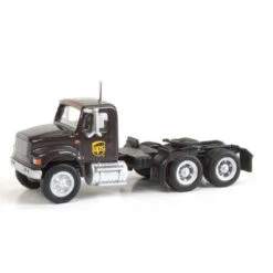 Walthers SceneMaster 949-11185 - Intl 4900 2-Axle Tractor UPS Shield - HO Scale