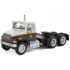 Walthers SceneMaster 949-11186 - International 4900 Dual-Axle Semi Tractor Only - Assembled UPS Freight - HO Scale