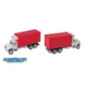 Walthers SceneMaster 949-11391 - Intl 4900 2-Axle Reefer - White/Red - HO Scale