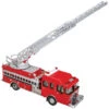 Walthers SceneMaster 949-13801 - Heavy-Duty Fire Department Ladder Truck -- Red - HO Scale
