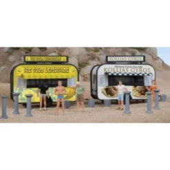 Walthers SceneMaster 949-2906 - Food Trailer - Gyro/Lemonade - HO Scale Kit