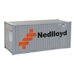 Walthers SceneMaster 949-8005 - 20' Rib Container Ned-Lloyd - HO Scale